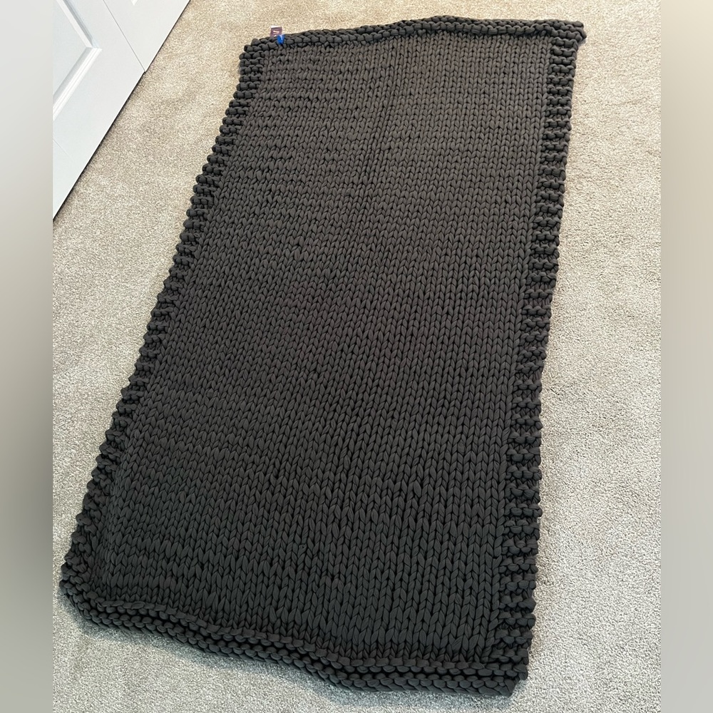 California Design Den 15lb. pure cotton weighted blanket